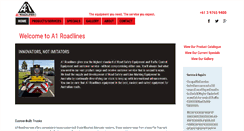 Desktop Screenshot of a1roadlines.com.au