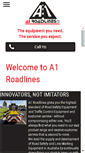 Mobile Screenshot of a1roadlines.com.au